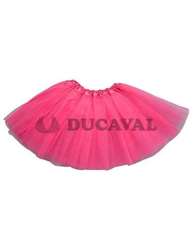 Tutú en color fucsia de 45cm | Ducaval | Envíos 24/48h